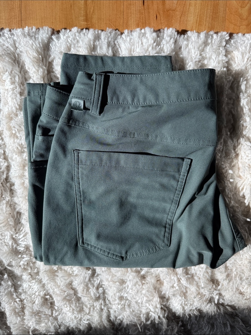 Lulu’s Men's Stretch Pants in Slate Green